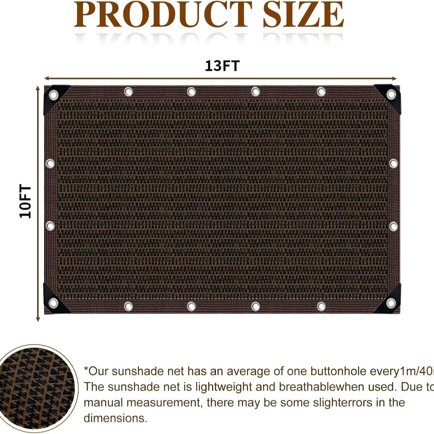 90% Blackout Cloth Mesh Shade Net