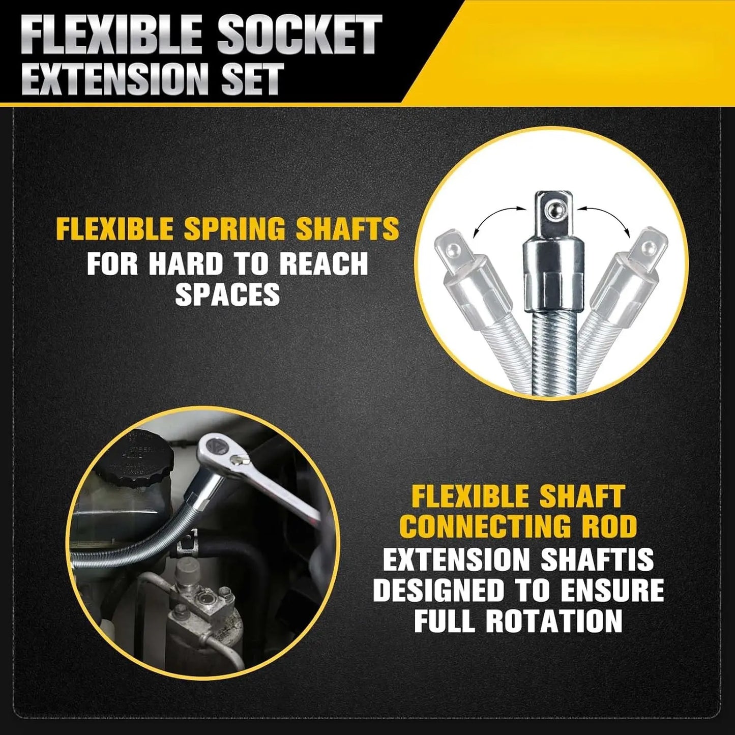 1/2 Inch Multifunctional Socket Wrench Set
