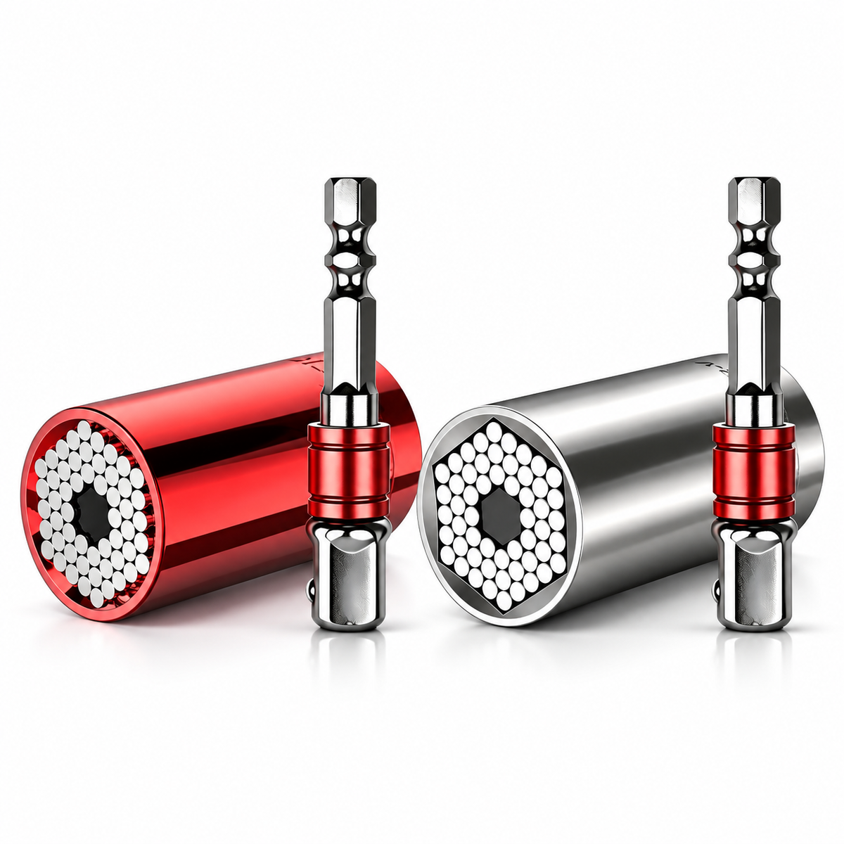 Universal Socket 7–19mm, Self-Adjusting 3/8" Multi-Function Socket Tool