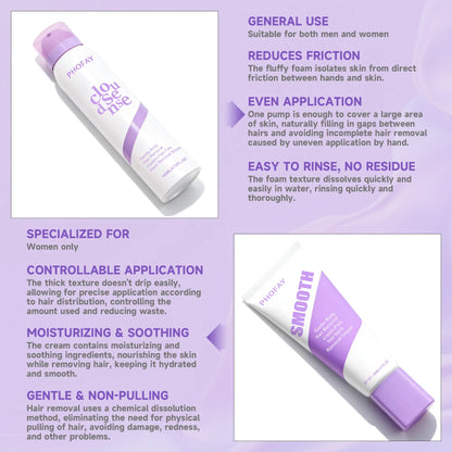 Bikini Hair Removal Spray for Sensitive Skin Suitable for Men & Women