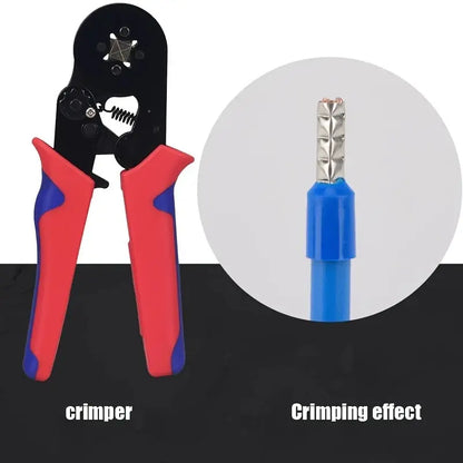 Wire Crimping Tool Kit with 1200 Insulated Terminals