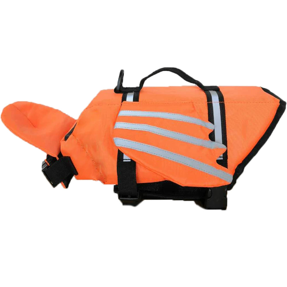 Dog Life Jacket with Chin Float and Handle