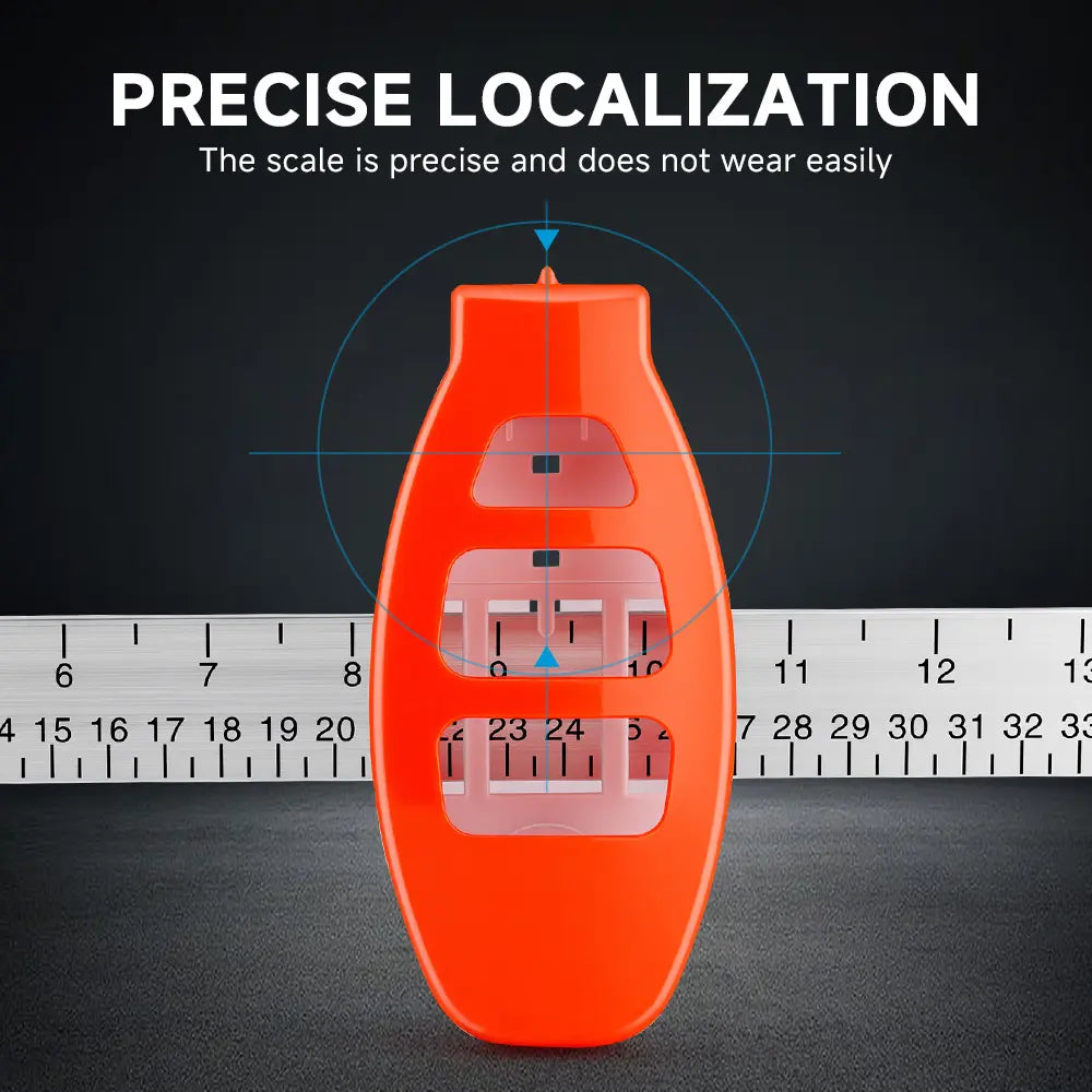 Professional Picture Hanging Tool with Level + Ruler (Inches/cm) - Frame Alignment Kit for Drywall & Wood Walls, Ruler-Guided Hang, Precise Placement, Easy Centering, Perfect Picture Line (Tools & Hardware)