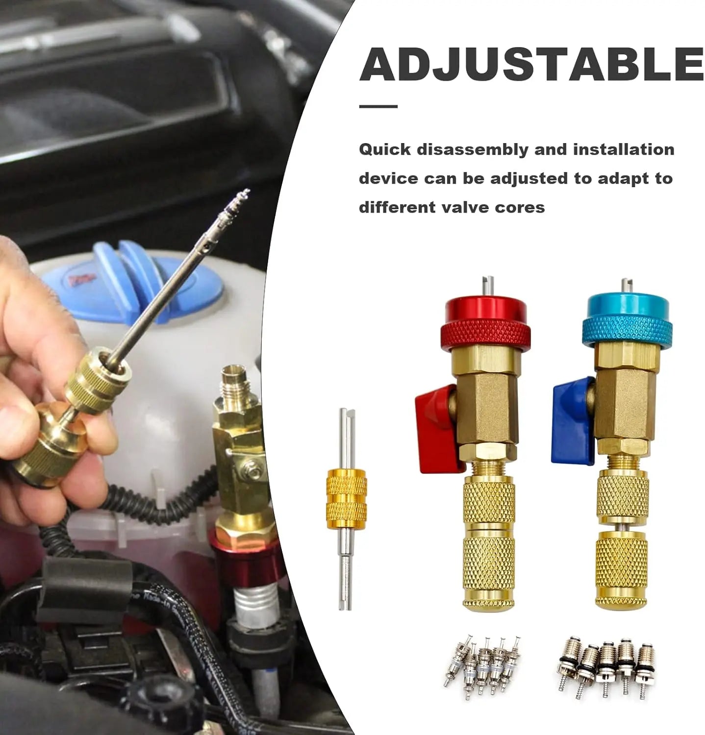 R134A Valve Core Remover Installer Kit