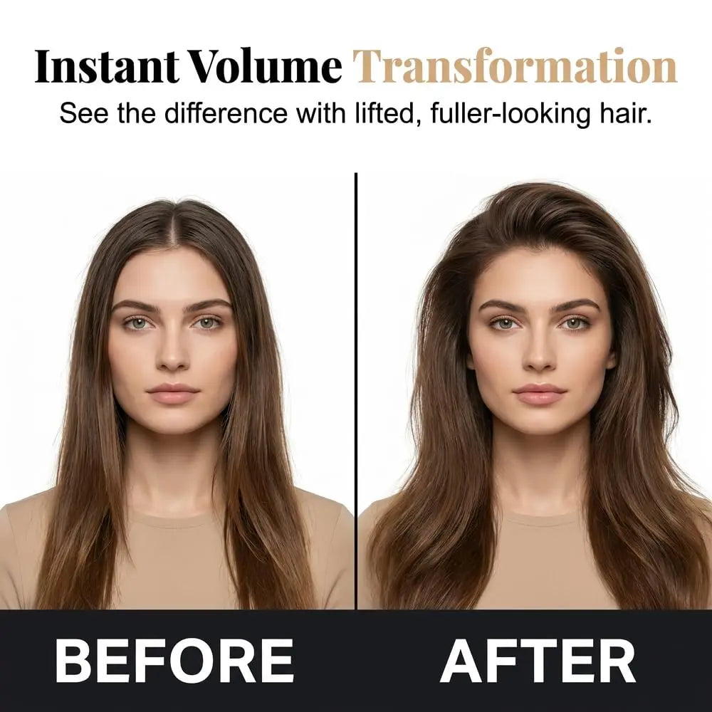 Heated Root Volumizer Clip, Hair Lifting Styler Booster Hair Volume Clip | Temperature Control Hair Volume Tool for Fine & Thick Hair, Portable Rechargeable Styling Clip for Women