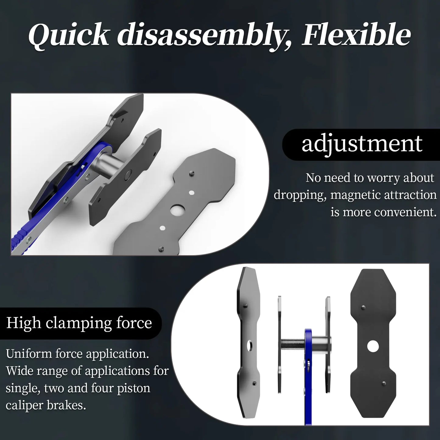 Brake Caliper Piston Press Tool for Disc Brakes