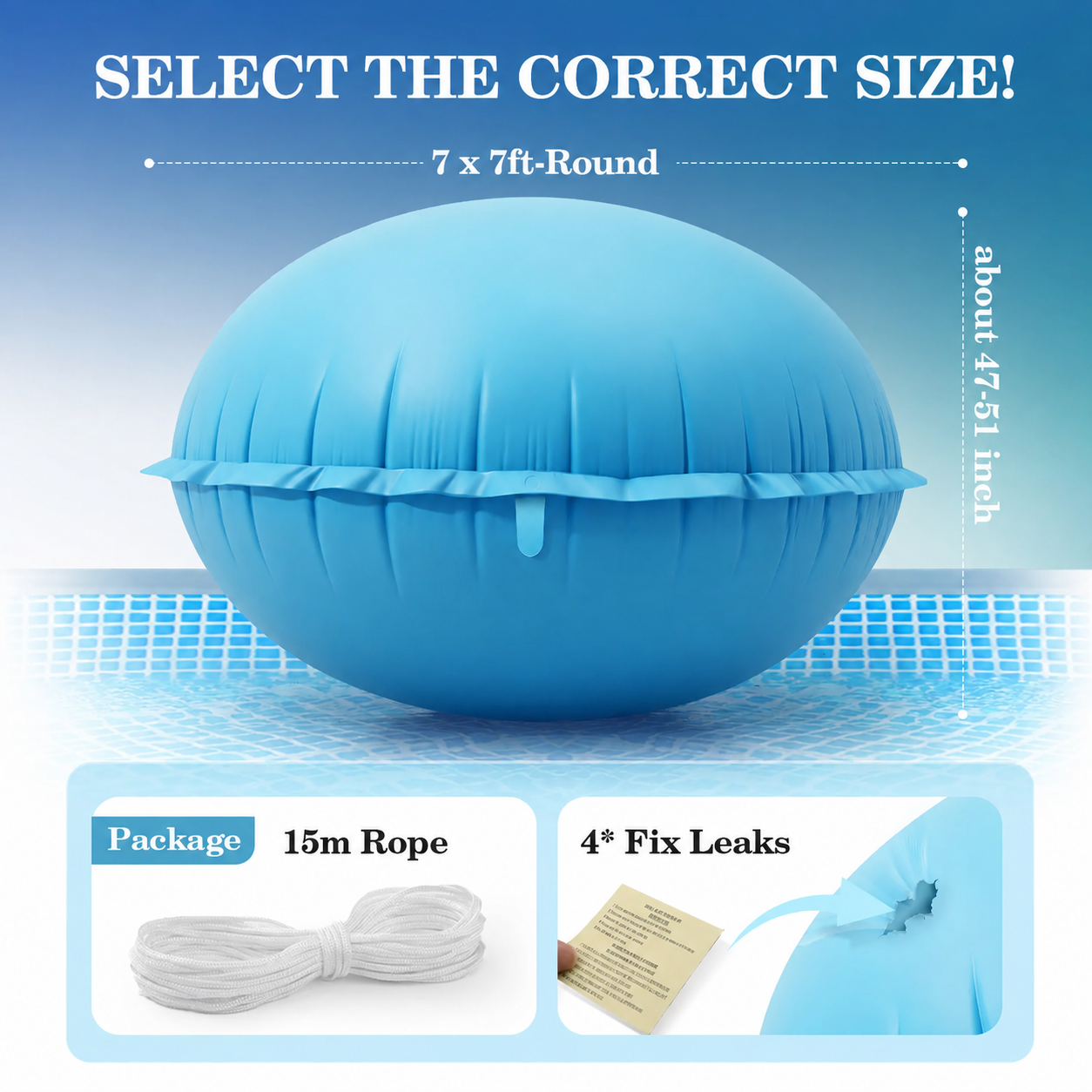 Winter Pool Pillow