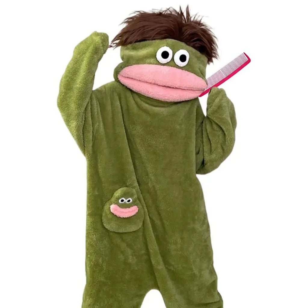 Cute Pajamas Wearable Blanket Hoodie for Women Men