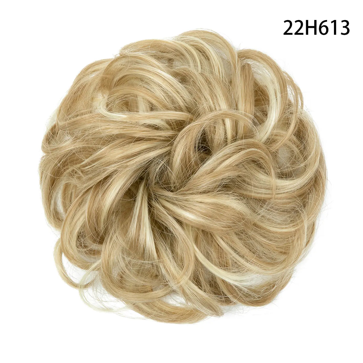 Curly Hairpiece Bun