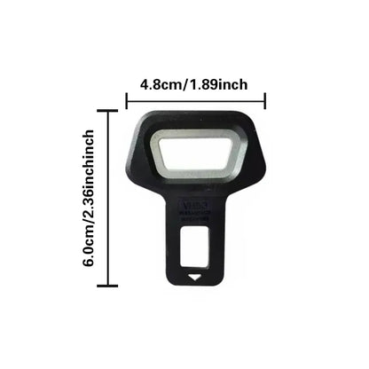 2 Pcs Seatbelt Clip Bottle Opener Set