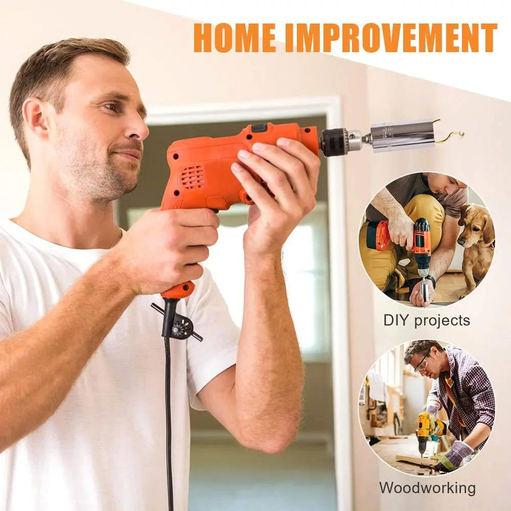 Universal Socket 7–19mm, Self-Adjusting 3/8" Multi-Function Socket Tool