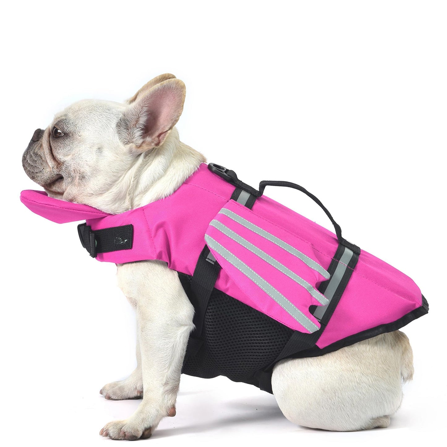 Dog Life Jacket with Chin Float and Handle