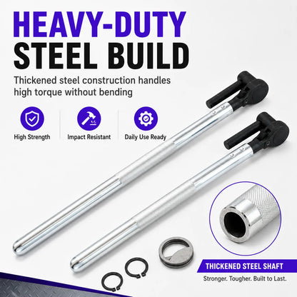Ratchet Cargo Winch Tensioner Wrench | Heavy-Duty Truck Strap Tool