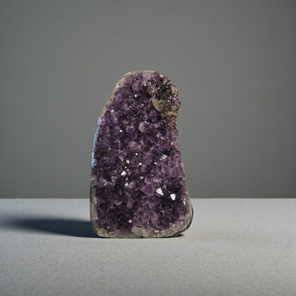 Natural Raw Amethyst Cluster | Calming Space Energy & Feng Shui Healing Decor for Mindfulness Room