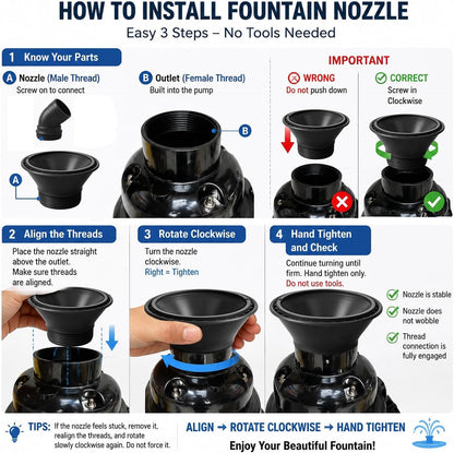 Pond Fountain Aerator
