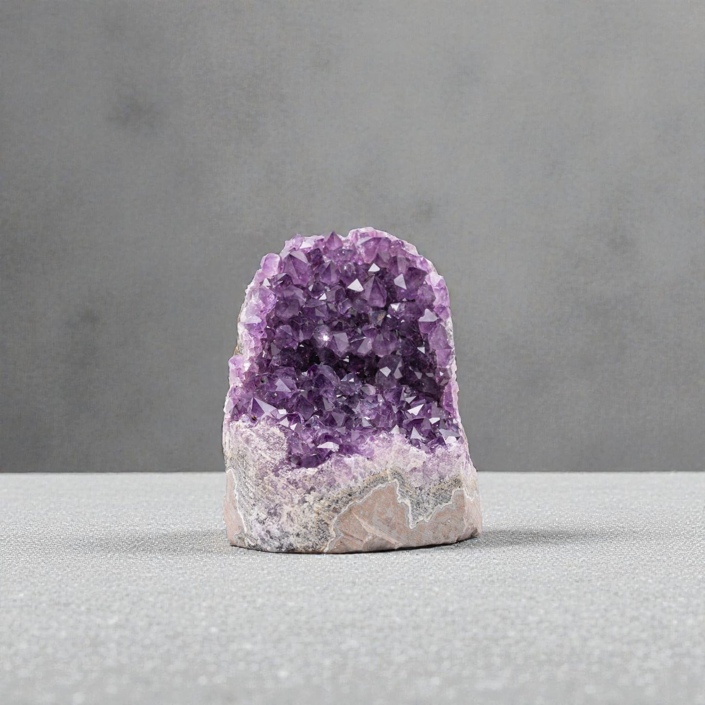 Natural Raw Amethyst Cluster | Calming Space Energy & Feng Shui Healing Decor for Mindfulness Room