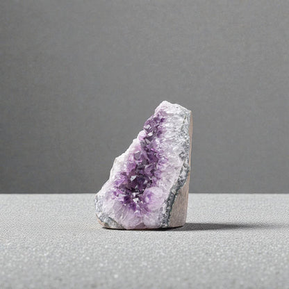 Natural Raw Amethyst Cluster | Calming Space Energy & Feng Shui Healing Decor for Mindfulness Room