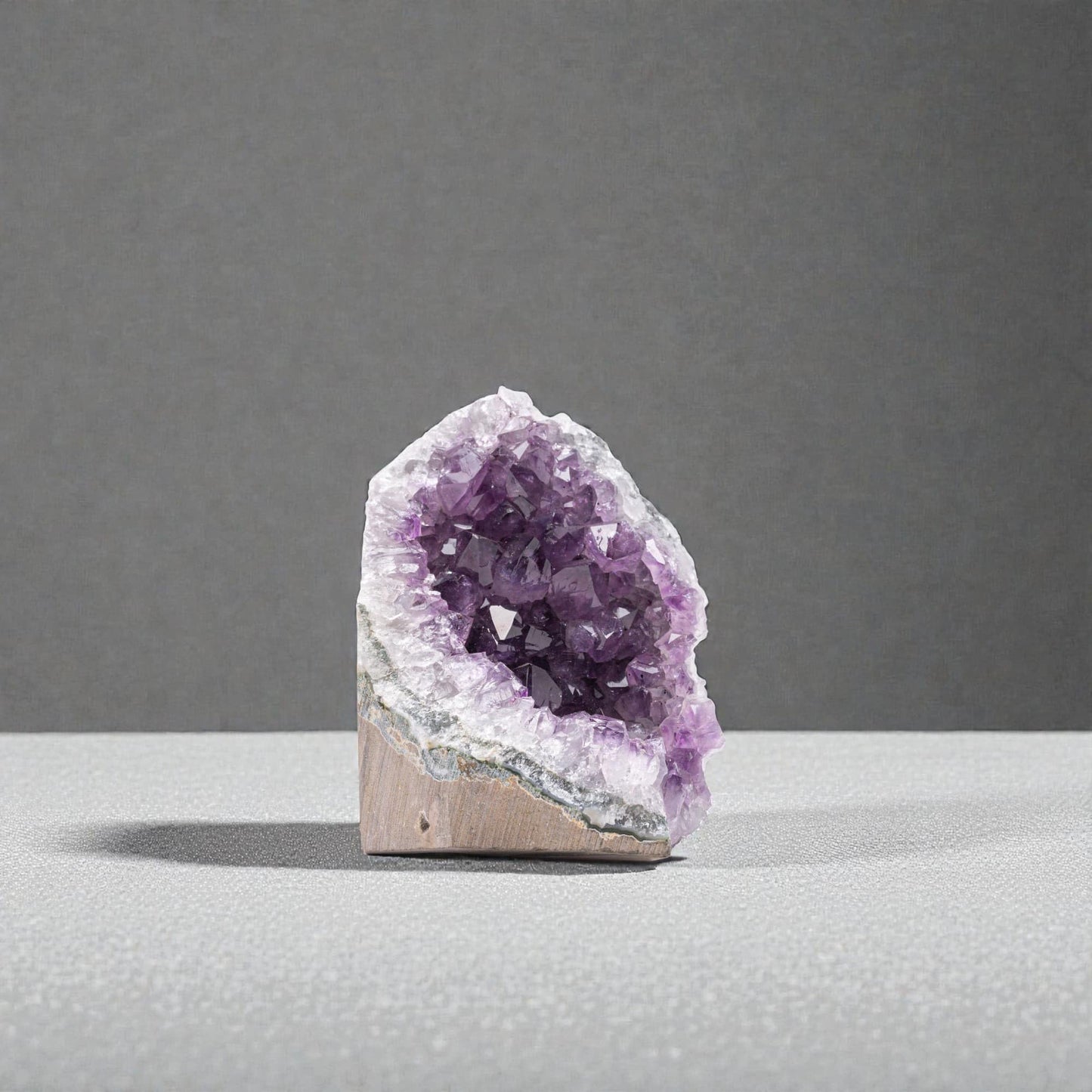 Natural Raw Amethyst Cluster | Calming Space Energy & Feng Shui Healing Decor for Mindfulness Room