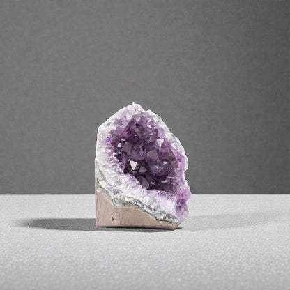 Natural Raw Amethyst Cluster | Calming Space Energy & Feng Shui Healing Decor for Mindfulness Room