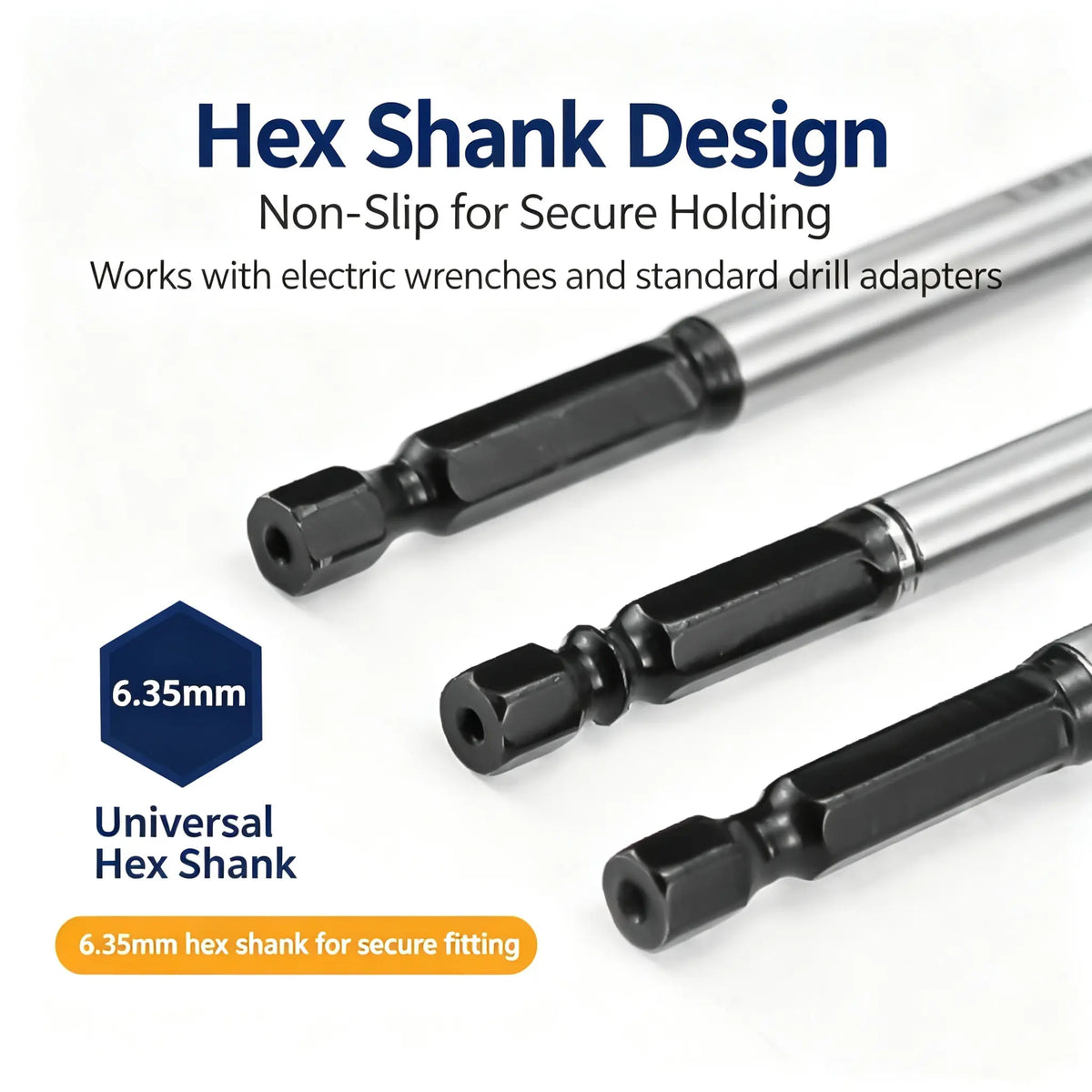 8‑Pack High‑Carbon‑Steel Wood‑Boring Tool Kit