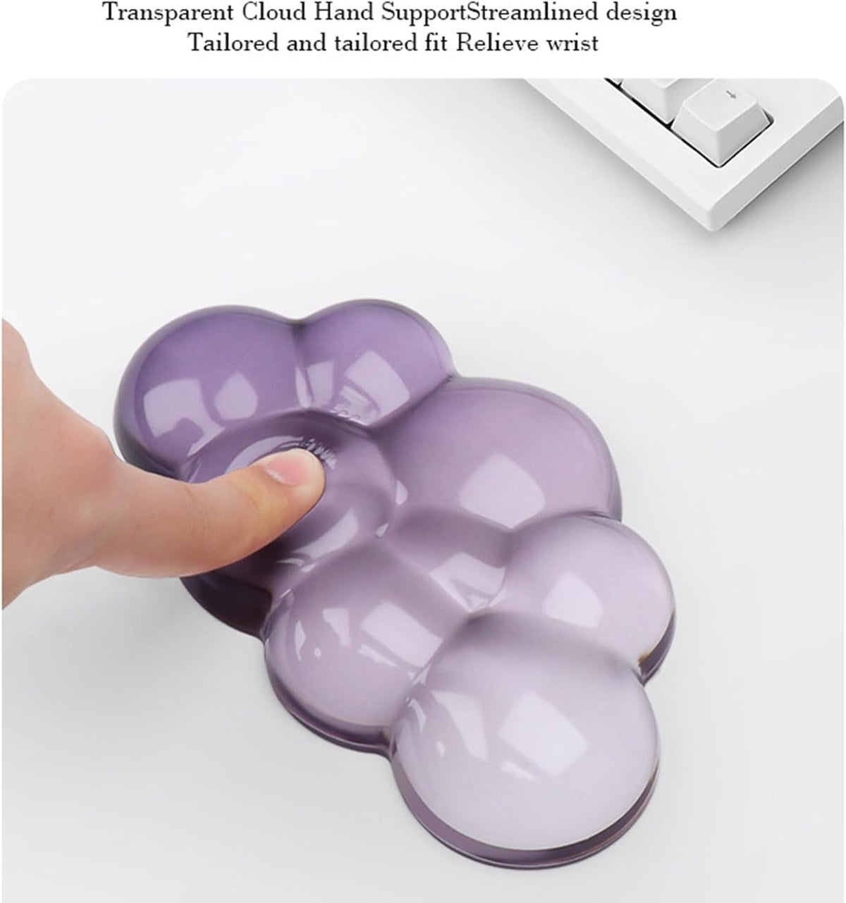 Crystal Cloud Silicone Wrist Rest Set