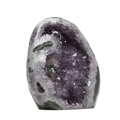 Natural Raw Amethyst Cluster | Calming Space Energy & Feng Shui Healing Decor for Mindfulness Room