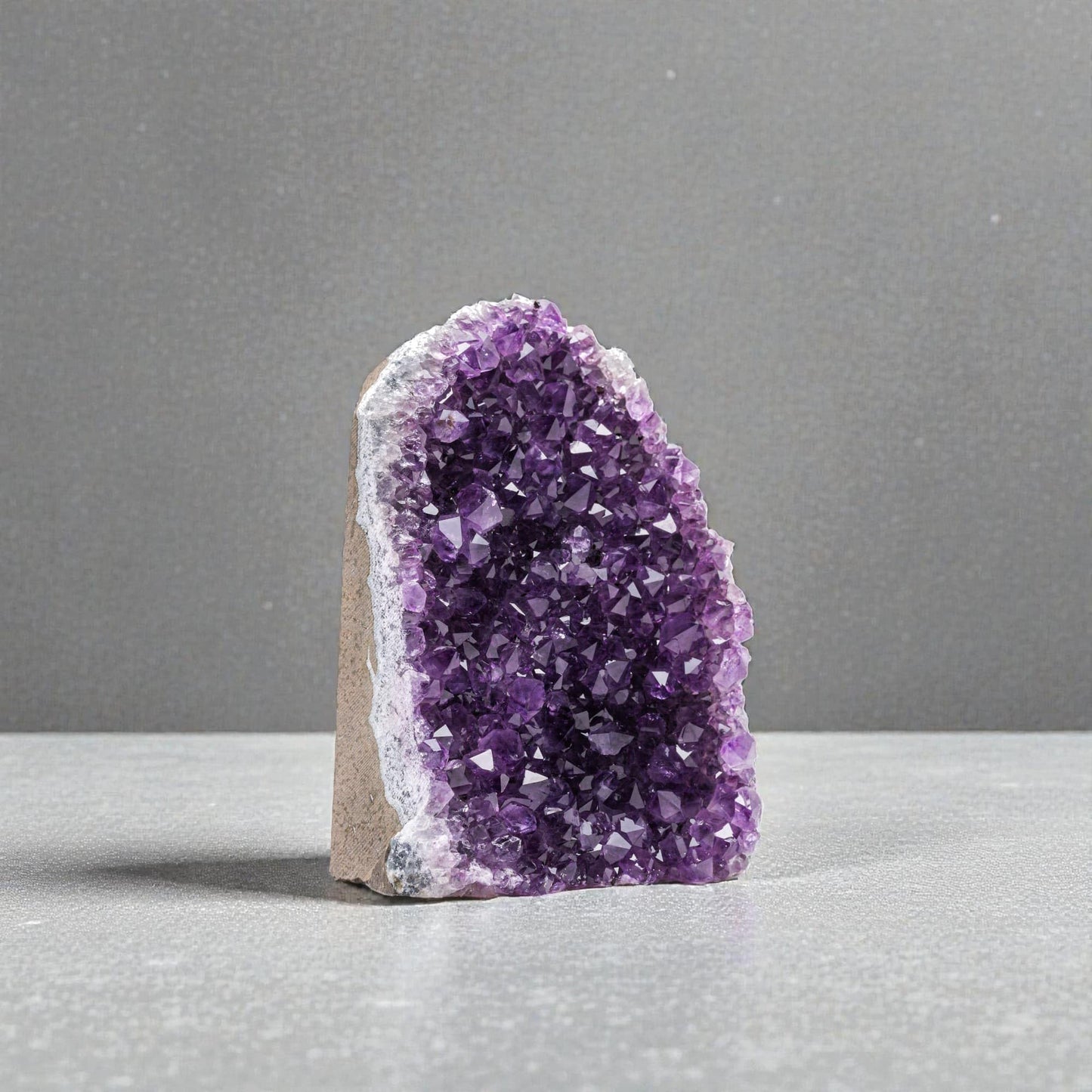 Natural Raw Amethyst Cluster | Calming Space Energy & Feng Shui Healing Decor for Mindfulness Room