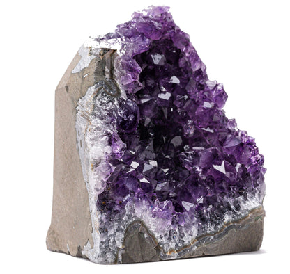 Natural Raw Amethyst Cluster | Calming Space Energy & Feng Shui Healing Decor for Mindfulness Room