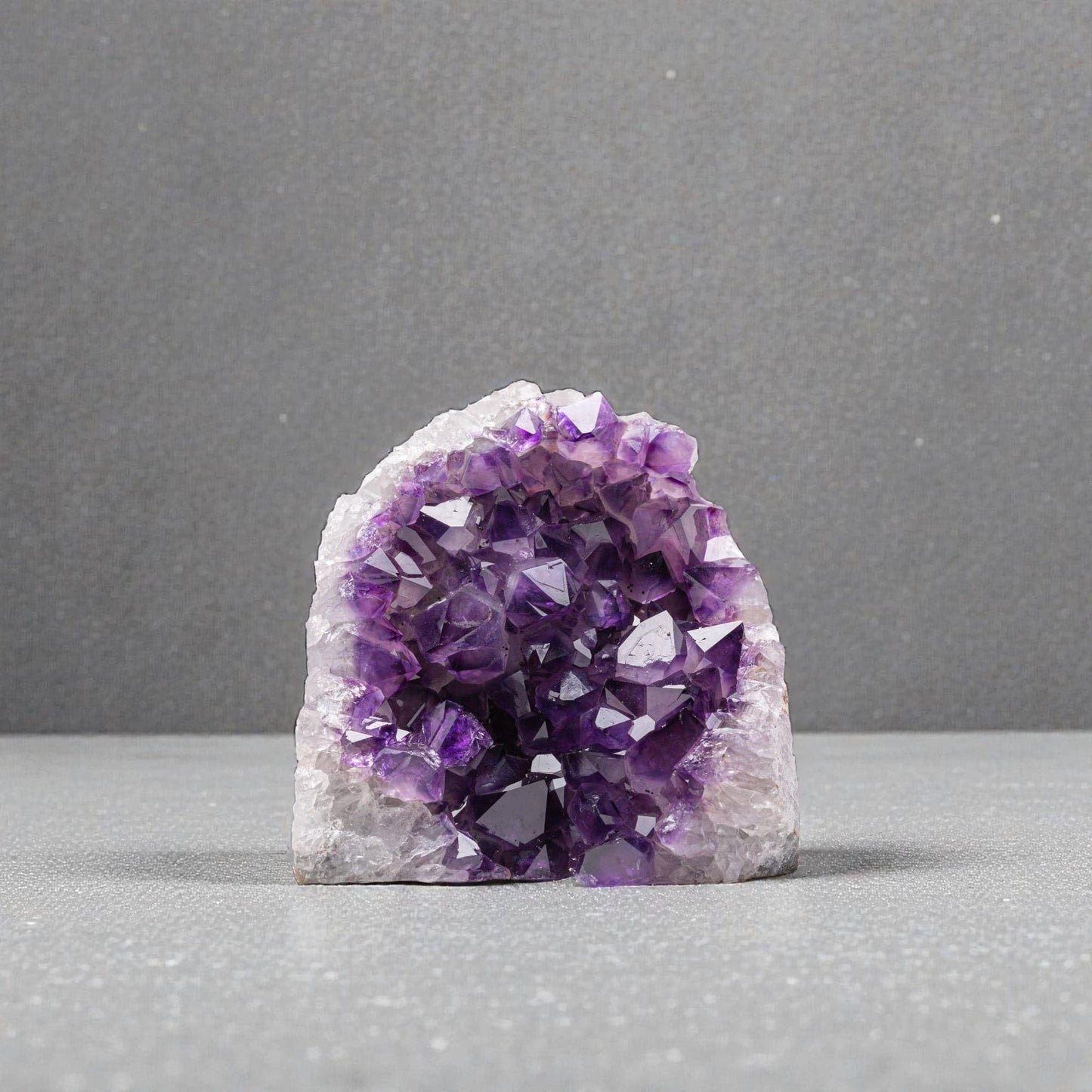 Natural Raw Amethyst Cluster | Calming Space Energy & Feng Shui Healing Decor for Mindfulness Room