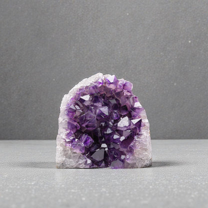 Natural Raw Amethyst Cluster | Calming Space Energy & Feng Shui Healing Decor for Mindfulness Room