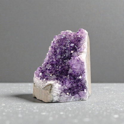 Natural Raw Amethyst Cluster | Calming Space Energy & Feng Shui Healing Decor for Mindfulness Room