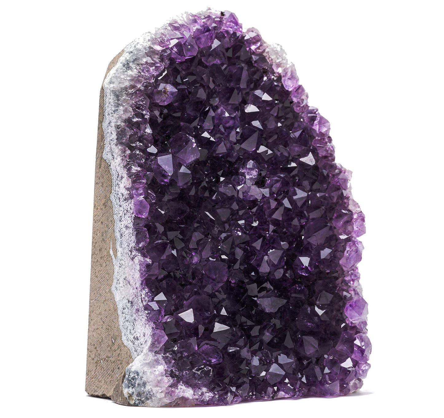 Natural Raw Amethyst Cluster | Calming Space Energy & Feng Shui Healing Decor for Mindfulness Room
