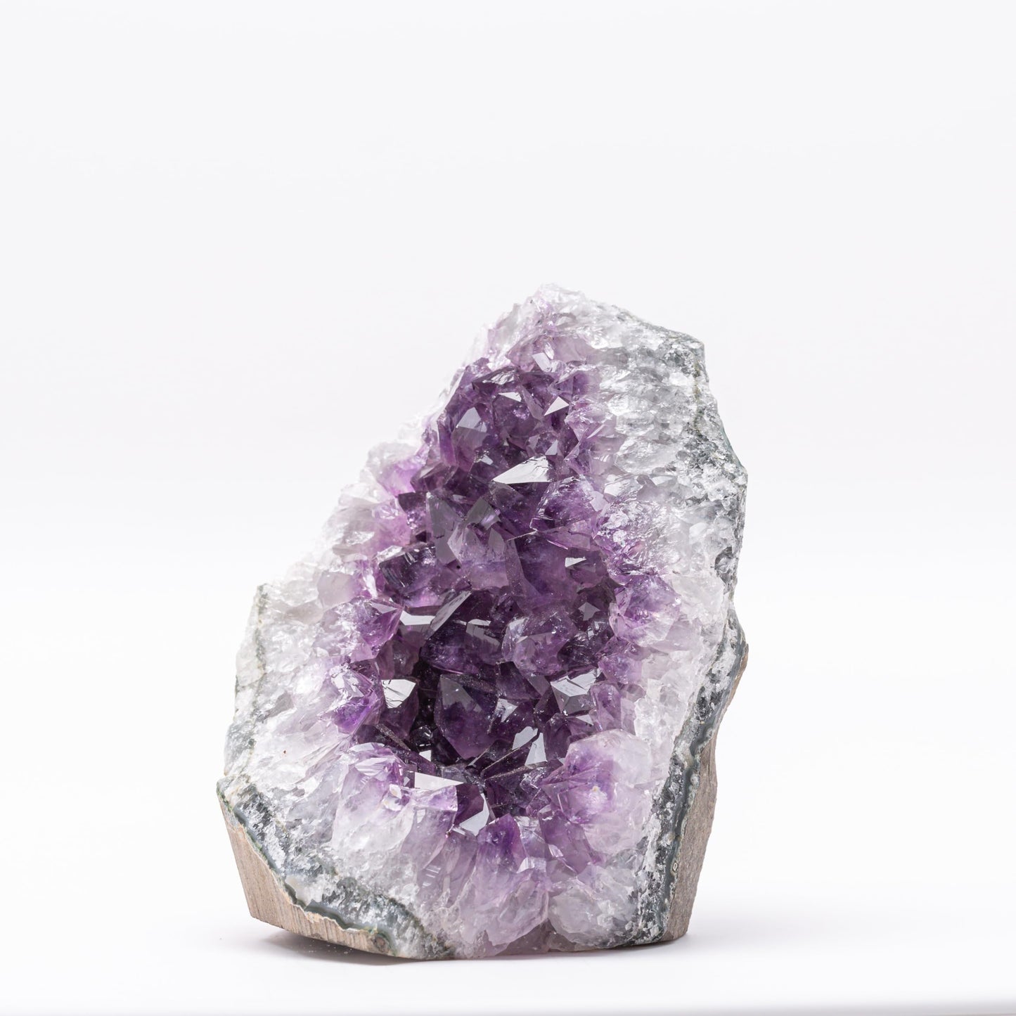 Natural Raw Amethyst Cluster | Calming Space Energy & Feng Shui Healing Decor for Mindfulness Room