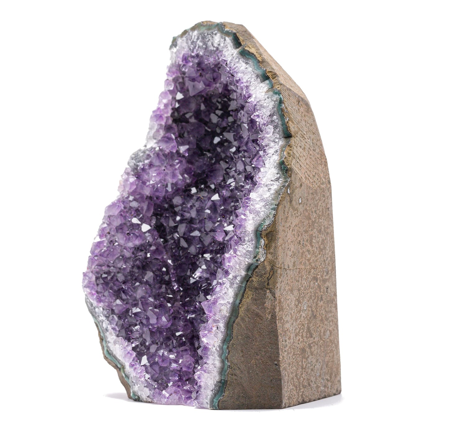 Natural Raw Amethyst Cluster | Calming Space Energy & Feng Shui Healing Decor for Mindfulness Room