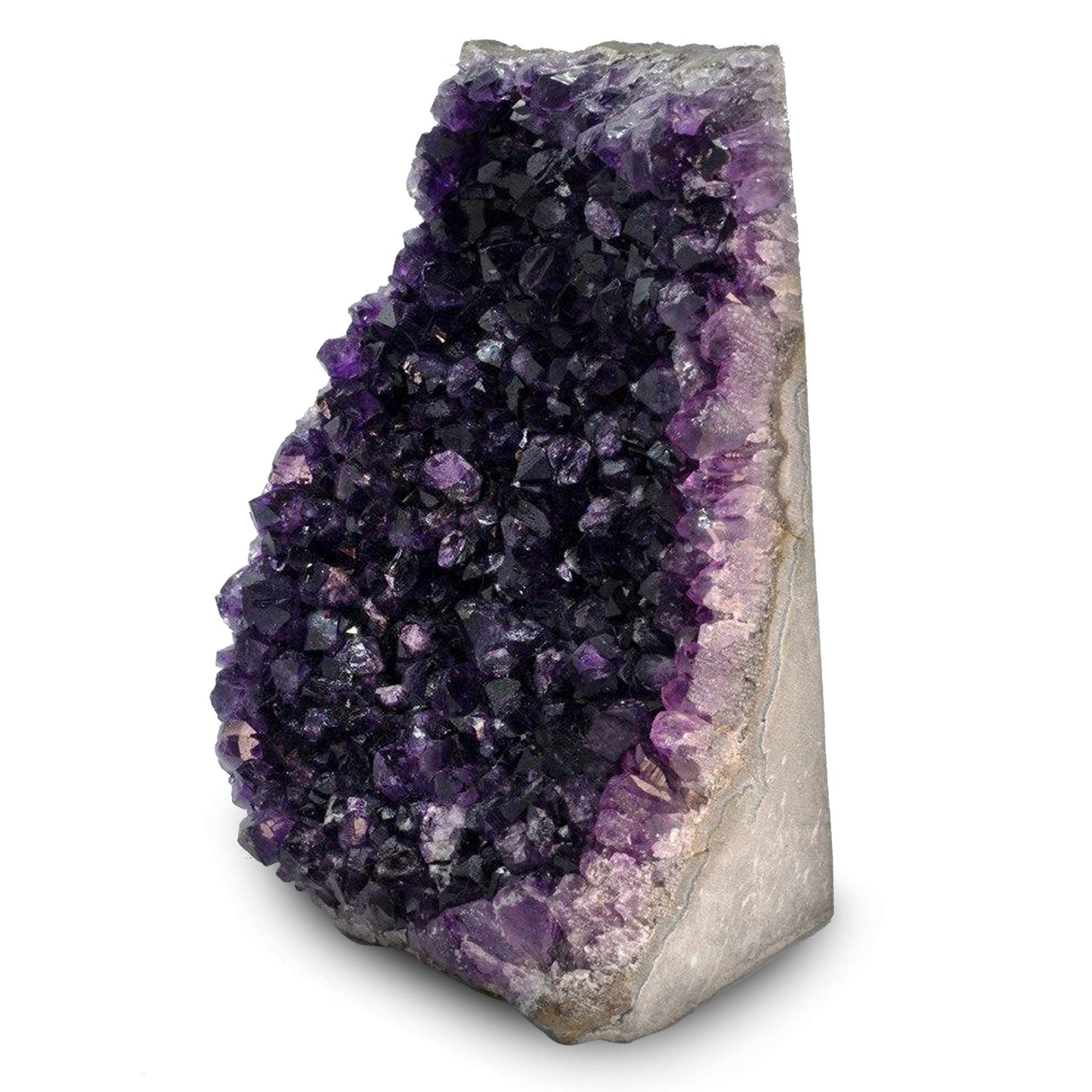 Natural Raw Amethyst Cluster | Calming Space Energy & Feng Shui Healing Decor for Mindfulness Room