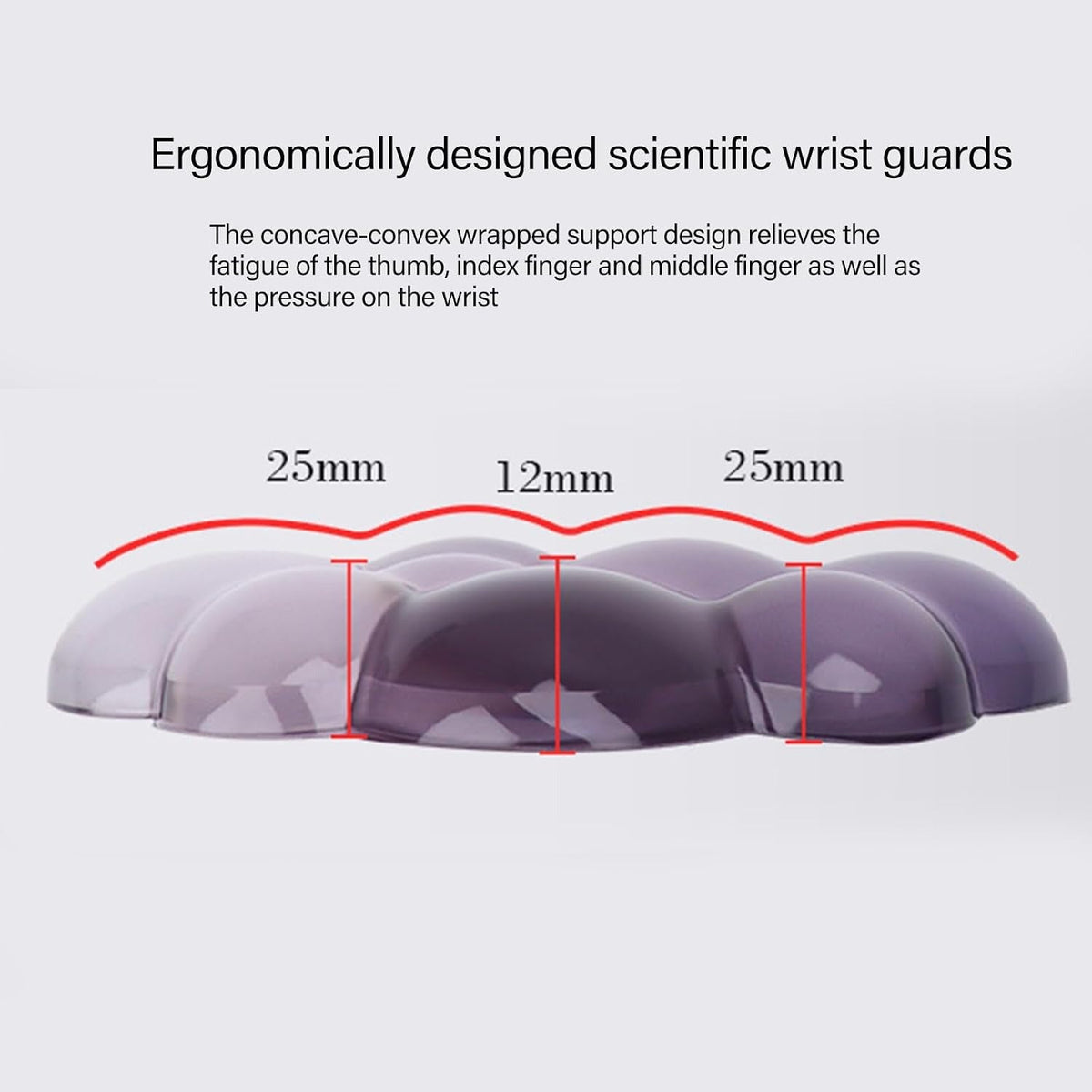 Crystal Cloud Silicone Wrist Rest Set