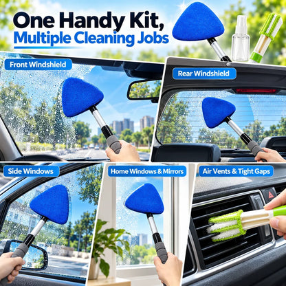 🔥 Limited-Time 50% OFF — Extendable Windshield Cleaning Kit