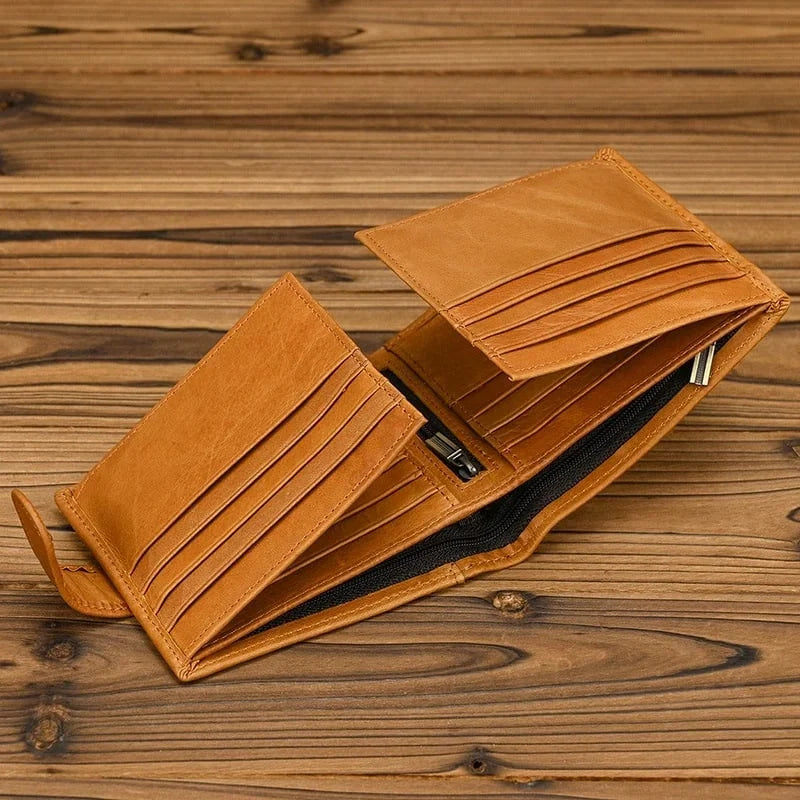 💕Hot sale 30% OFF💖👛 Vintage Top-Grain Leather Men's Wallet