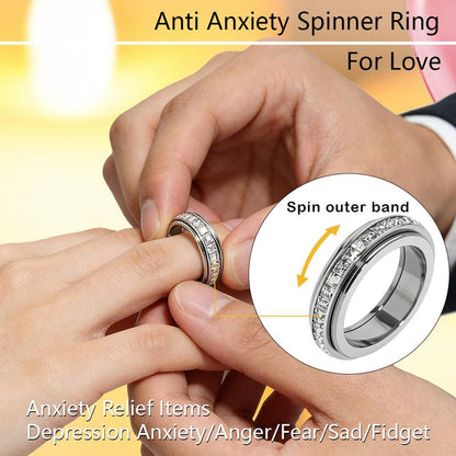 Sparkle Spinning Eternity Ring