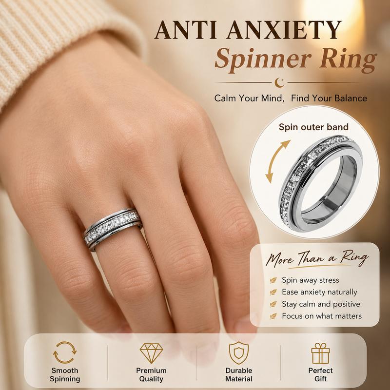 Sparkle Spinning Eternity Ring