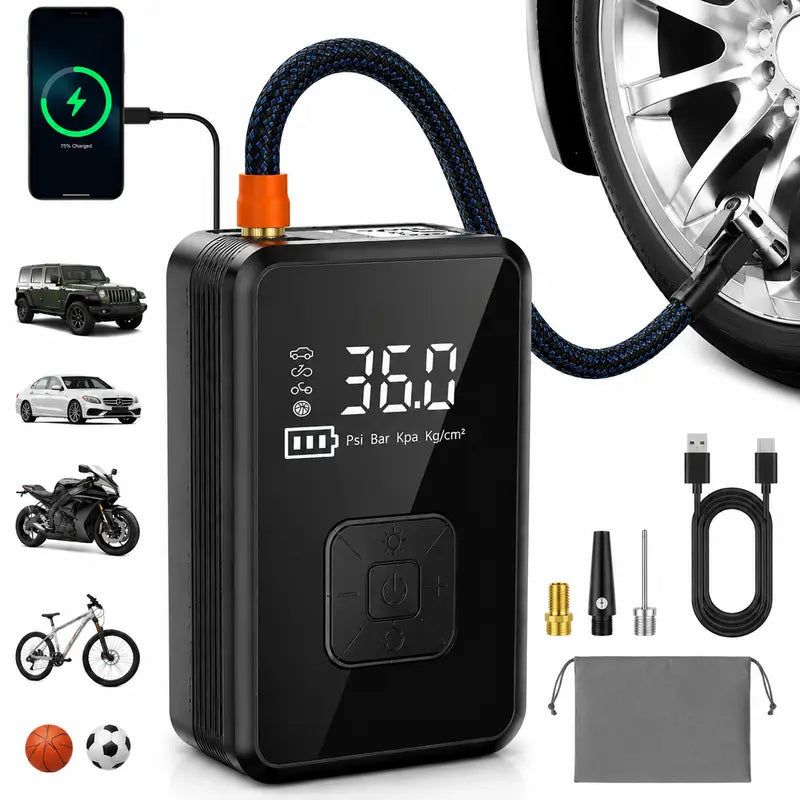 Cordless Car Tire Inflator
