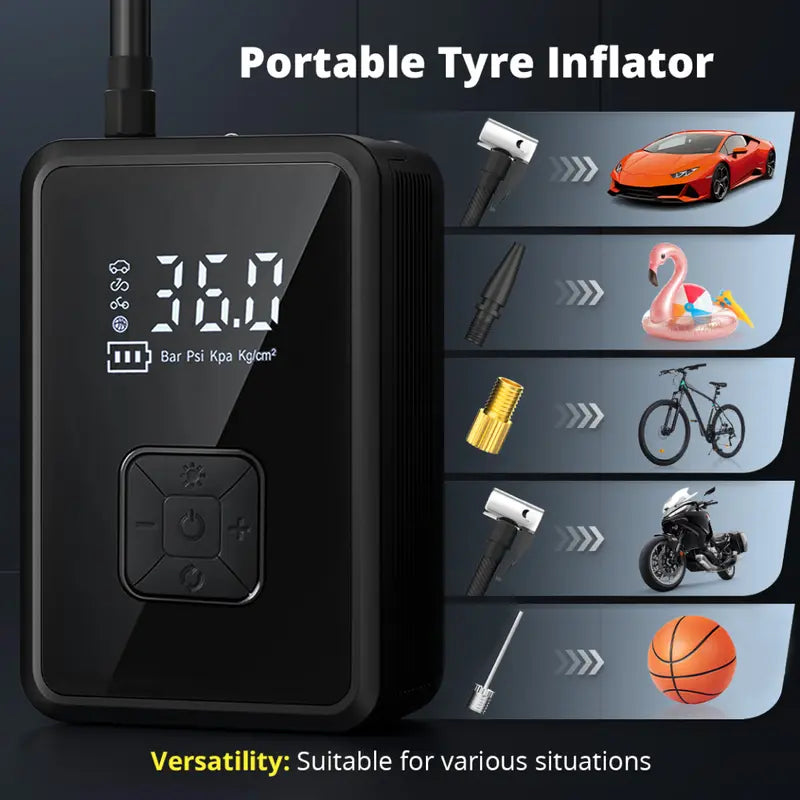 Cordless Car Tire Inflator