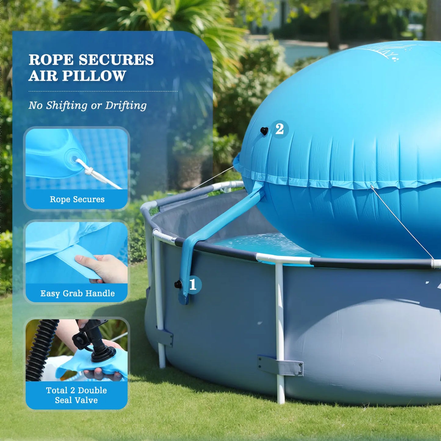 Winter Pool Pillow