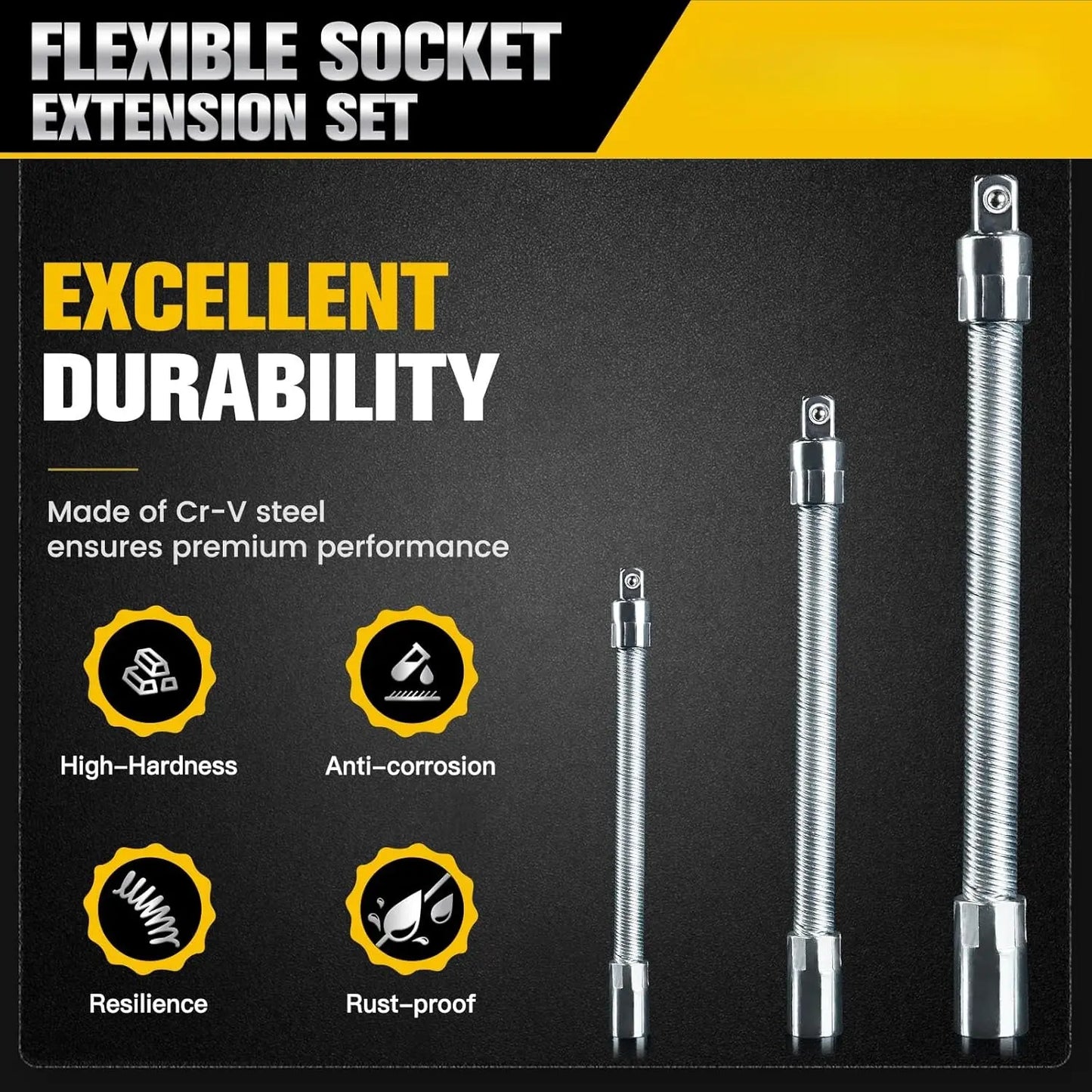 1/2 Inch Multifunctional Socket Wrench Set