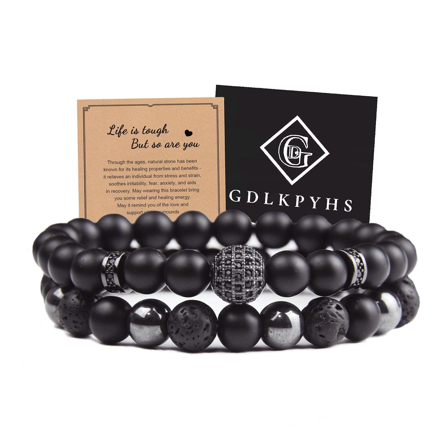 Black-Obsidian-Hematite-Lava-Stone-Triple-Protection-Bracelet-Feng-Shui-Benefits