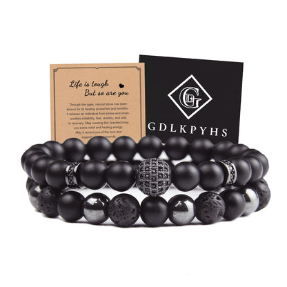 Black-Obsidian-Hematite-Lava-Stone-Triple-Protection-Bracelet-Feng-Shui-Benefits