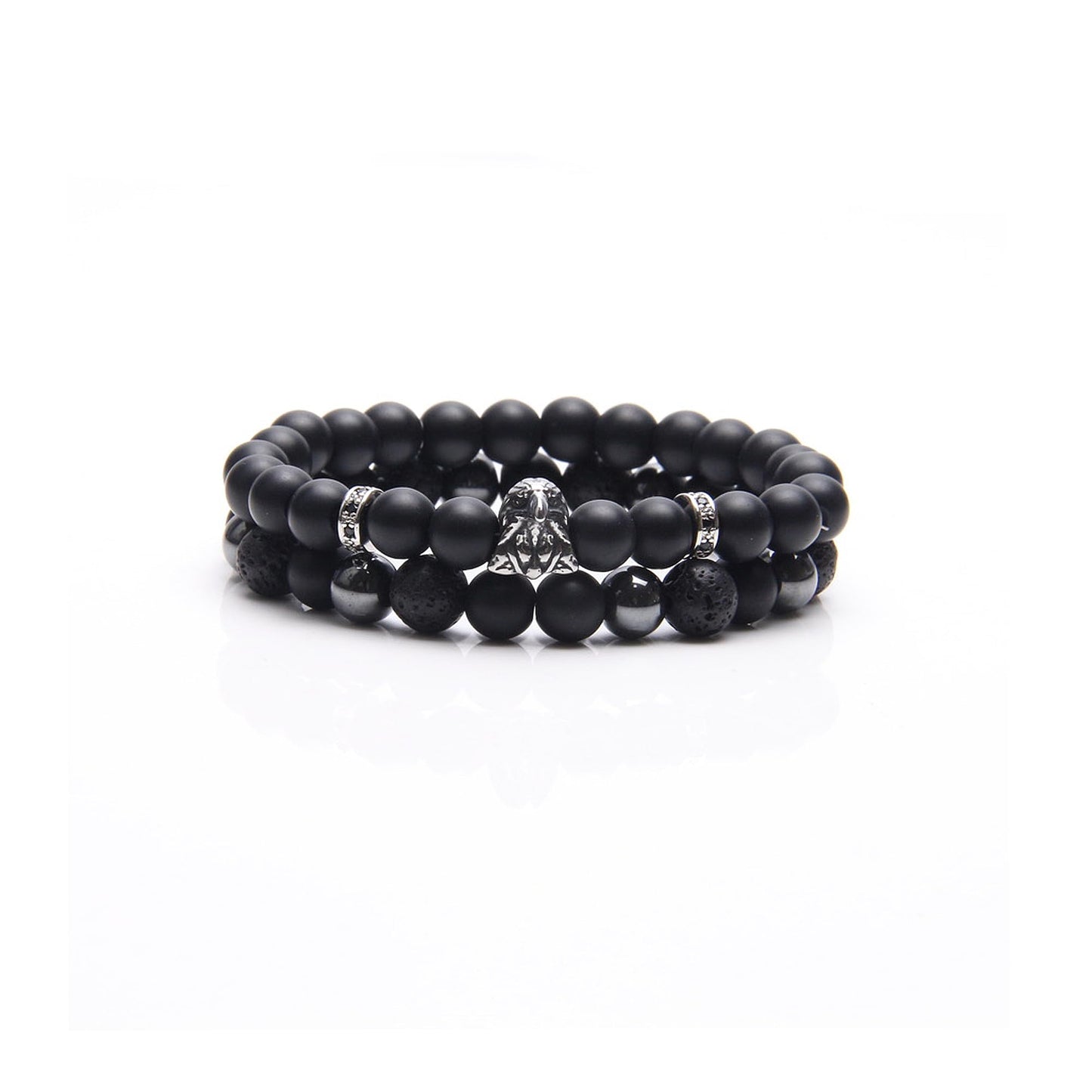 Black-Obsidian-Hematite-Lava-Stone-Triple-Protection-Bracelet-Feng-Shui-Benefits