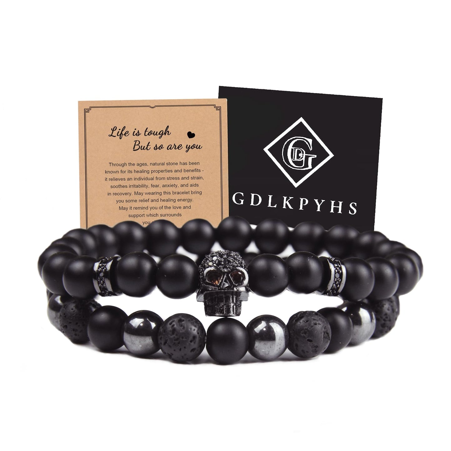 Black-Obsidian-Hematite-Lava-Stone-Triple-Protection-Bracelet-Feng-Shui-Benefits