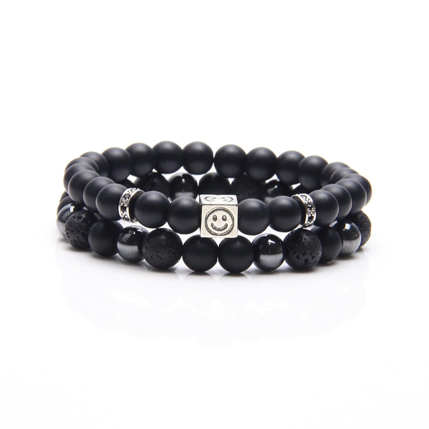 Black-Obsidian-Hematite-Lava-Stone-Triple-Protection-Bracelet-Feng-Shui-Benefits