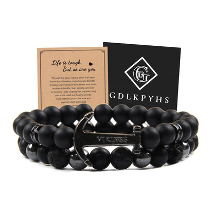 Black-Obsidian-Hematite-Lava-Stone-Triple-Protection-Bracelet-Feng-Shui-Benefits